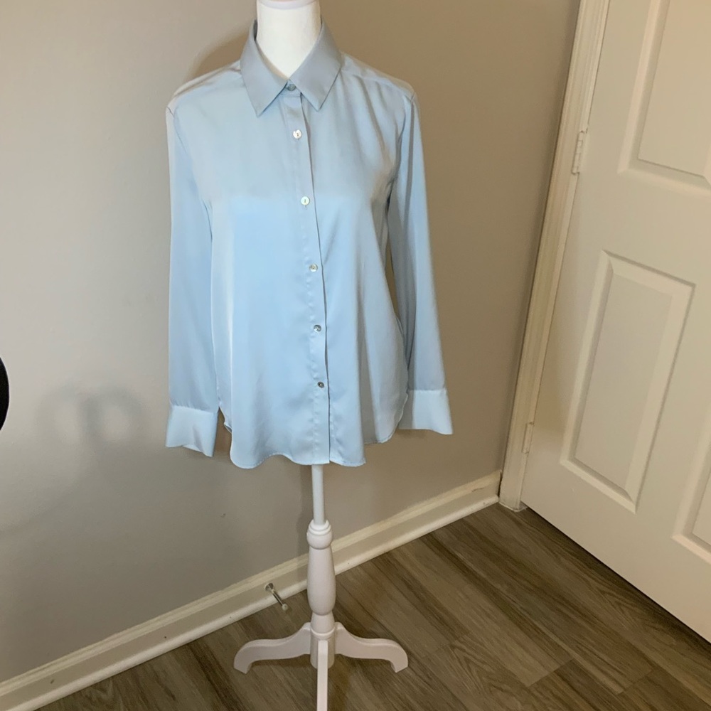 Rachel Zoe Light Blue Blouse